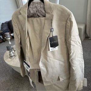 Mens Ralph Lauren 100% linen suit